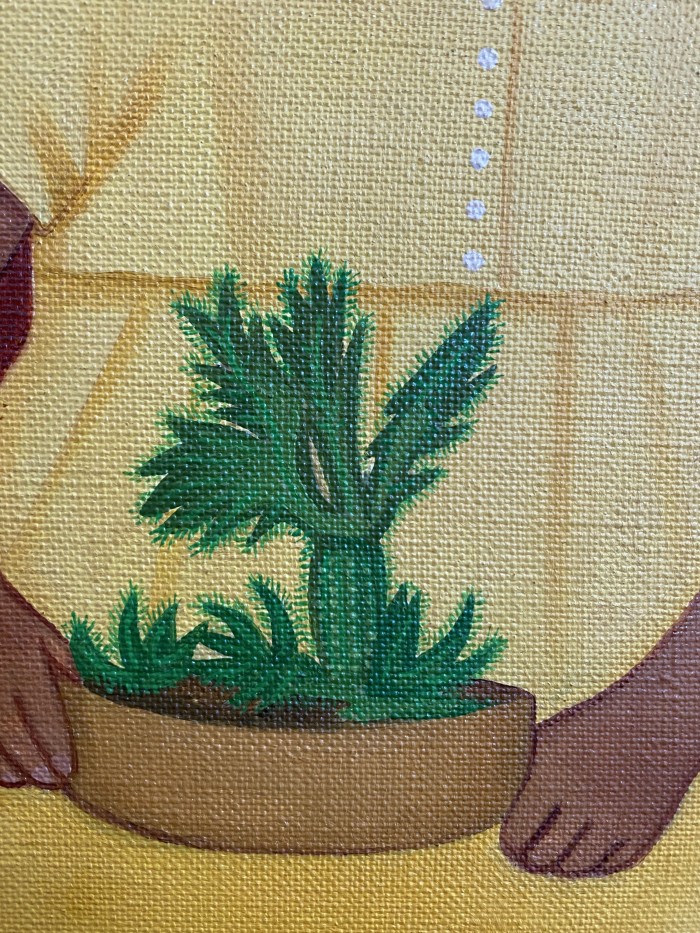 Niña con Rebozo Sentada