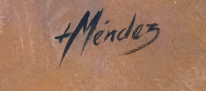 Niña con dos palomas