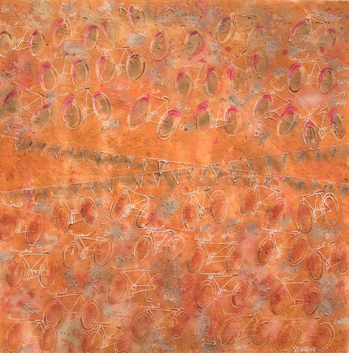 Bicicletas y Banderines