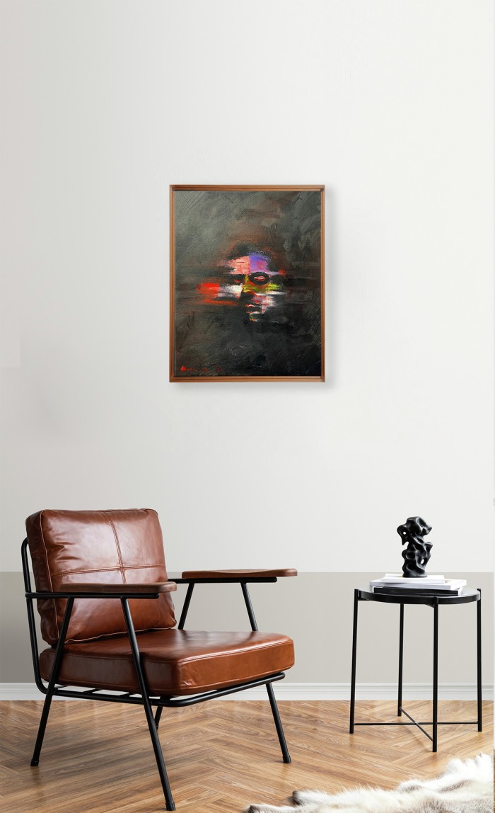 Self portrait in movement