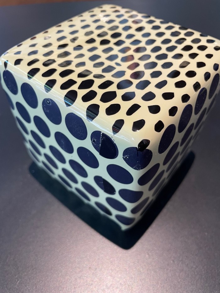 Polka Dots & Specks on Light Yellow