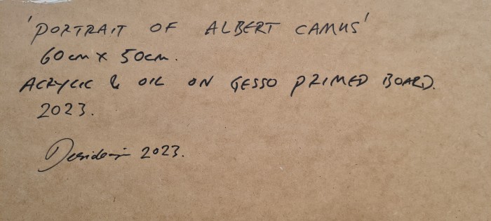 Portrait of Albert Camus