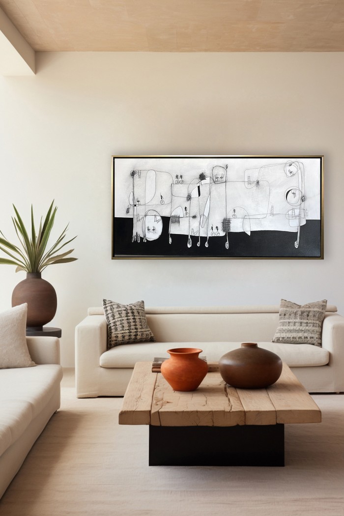 Horizonte en Blanco y Negro