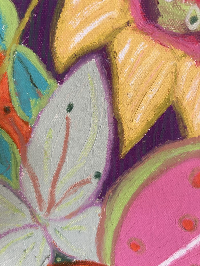 Sunflowers, Lilies and Lotus