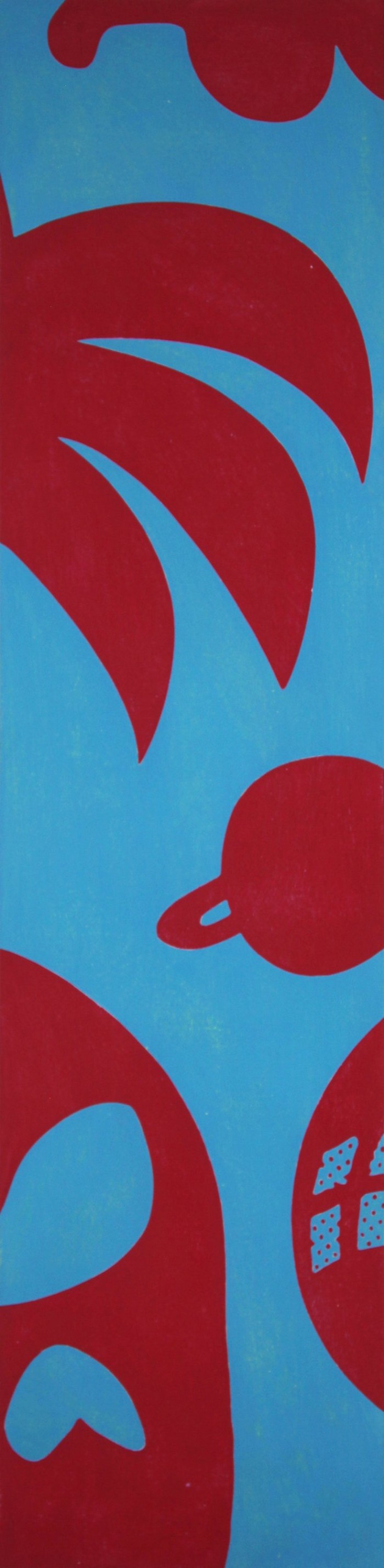 Tropical in Red and Blue