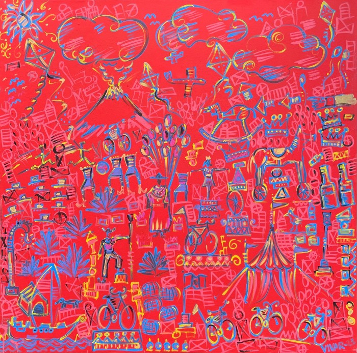 Día de Feria en el Pueblo