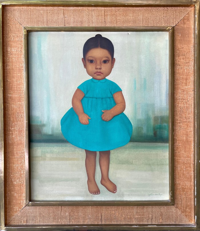 Sin Título (Niña con Vestido Azul)