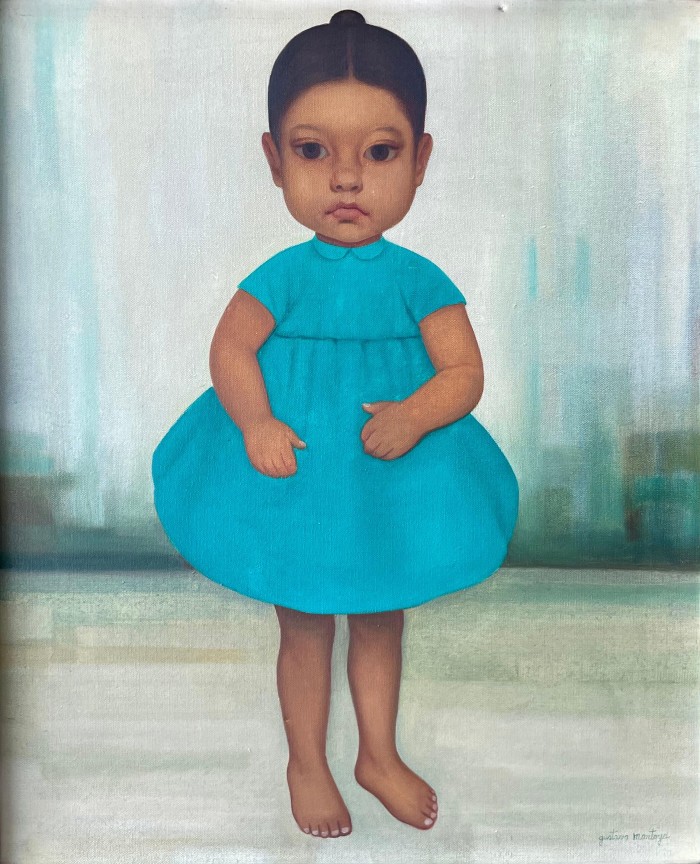 Sin Título (Niña con Vestido Azul)