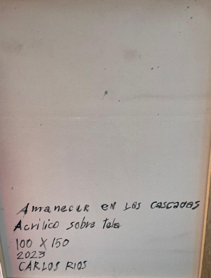 Amanecer en la Cascada