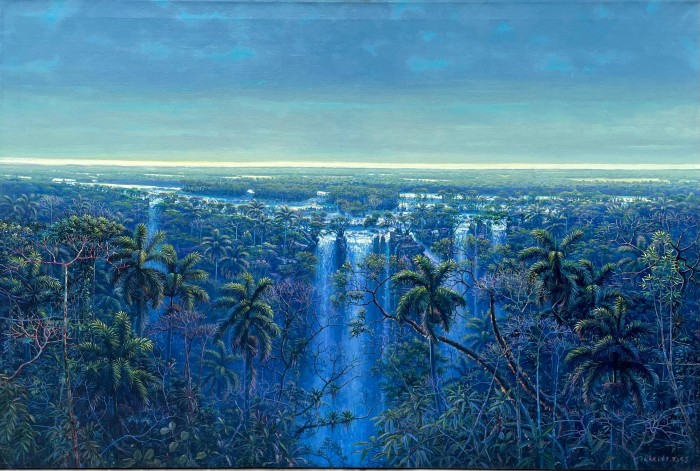 Amanecer en la Cascada