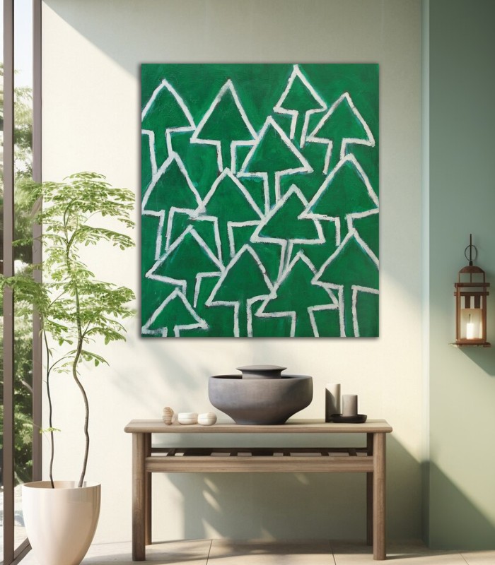 White Arrows on Green Fields