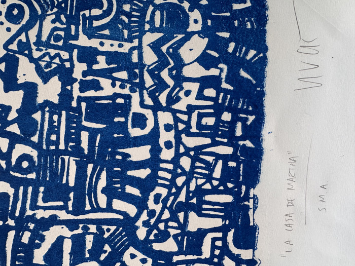 La Casa de Marta, Azul